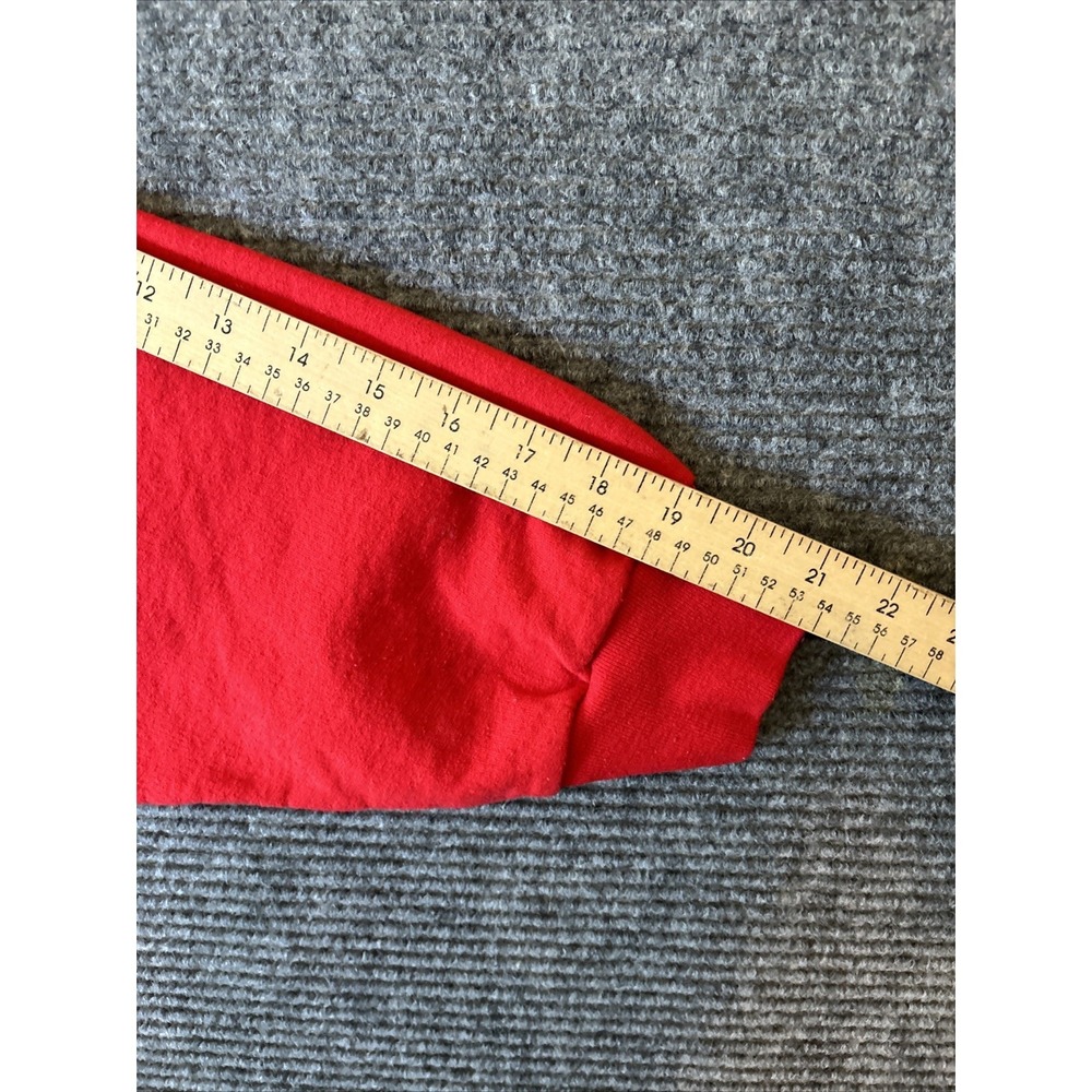 Y2K Betty Boop Vintage Size XL Red Crewneck Sweatshirt Christmas Naughty Girls - Picture 12 of 13